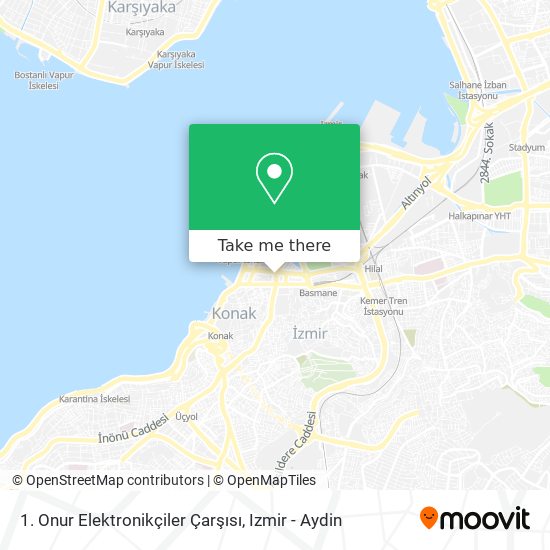 1. Onur Elektronikçiler Çarşısı map