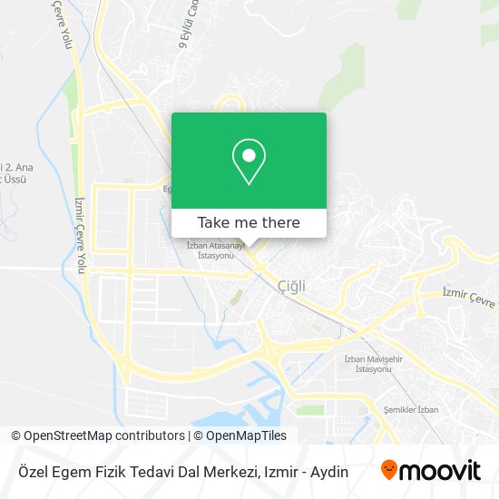 Özel Egem Fizik Tedavi Dal Merkezi map