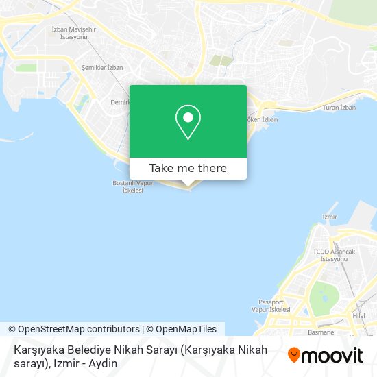 Karşıyaka Belediye Nikah Sarayı (Karşıyaka Nikah sarayı) map