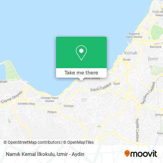 Namık Kemal İlkokulu map