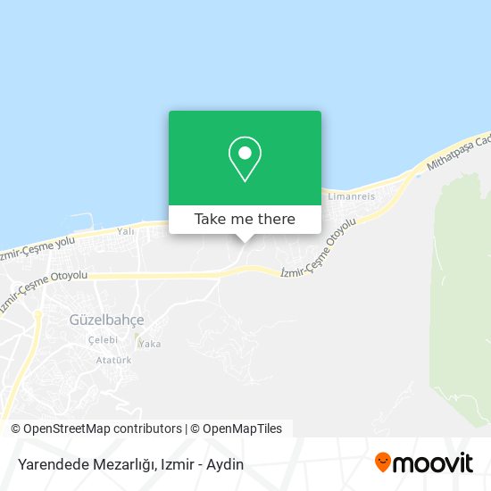Yarendede Mezarlığı map