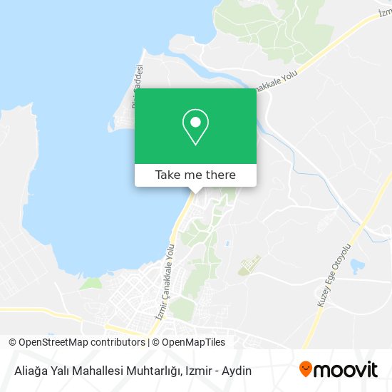 Aliağa Yalı Mahallesi Muhtarlığı map