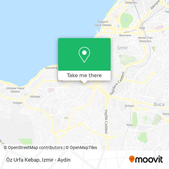 Öz Urfa Kebap map