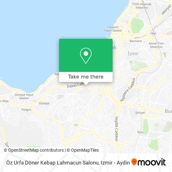 Öz Urfa Döner Kebap Lahmacun Salonu map