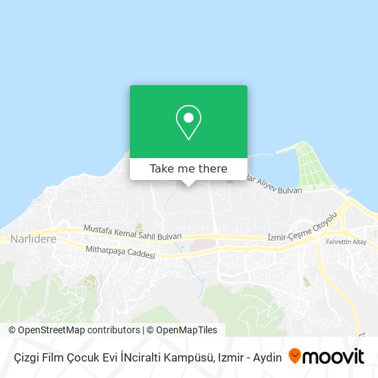 Çizgi Film Çocuk Evi İNciralti Kampüsü map