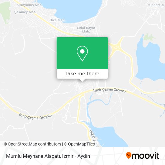Mumlu Meyhane Alaçatı map