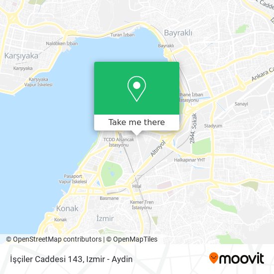 İşçiler Caddesi 143 map