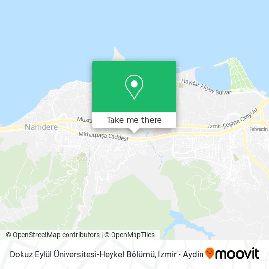 Dokuz Eylül Üniversitesi-Heykel Bölümü map
