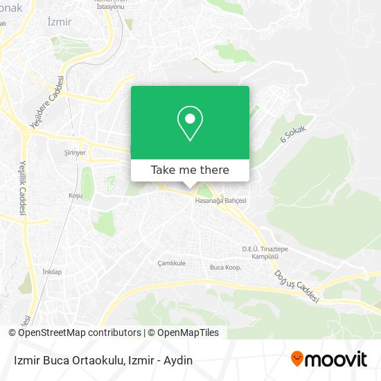 Izmir Buca Ortaokulu map