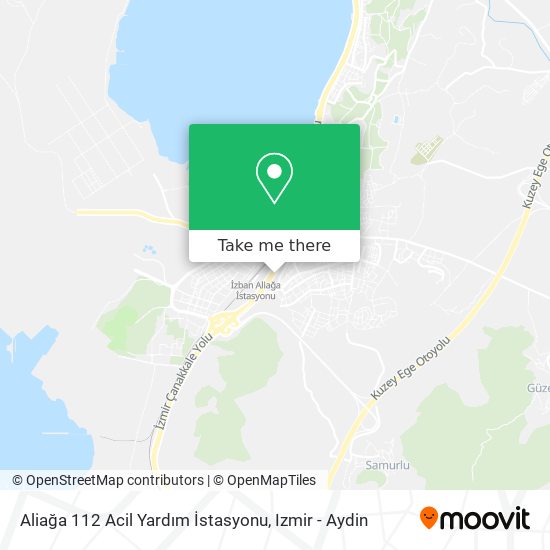 Aliağa 112 Acil Yardım İstasyonu map