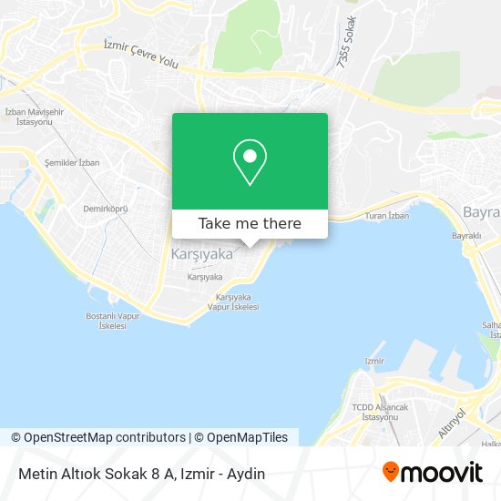 Metin Altıok Sokak 8 A map