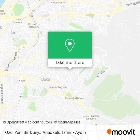 Özel Yeni Bir Dünya Anaokulu map