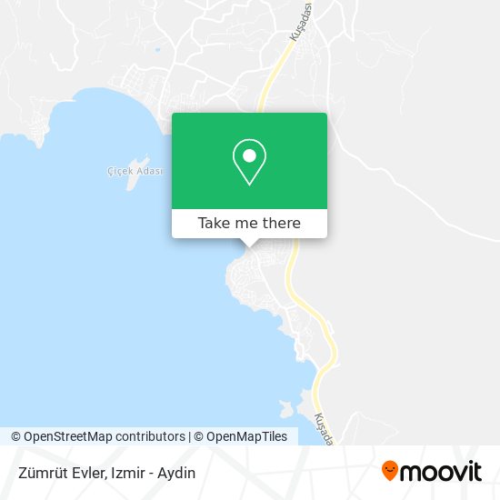 Zümrüt Evler map