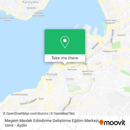Megem Meslek Edindirme Geliştirme Eğitim Merkezi map