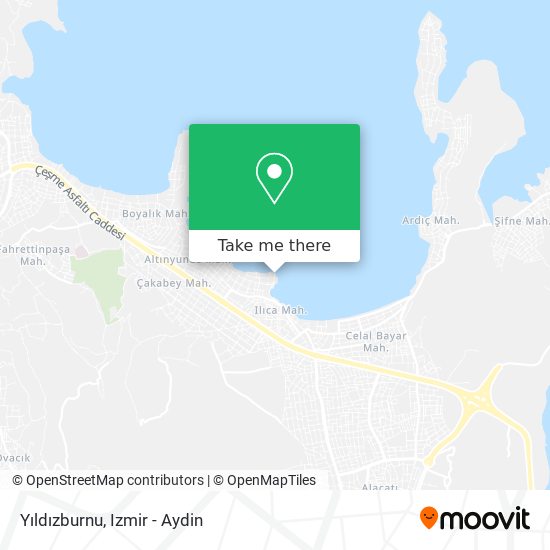 Yıldızburnu map