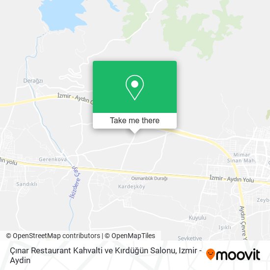 Çınar Restaurant Kahvalti ve Kırdüğün Salonu map