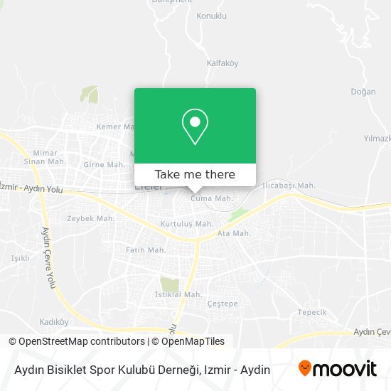 Aydın Bisiklet Spor Kulubü Derneği map