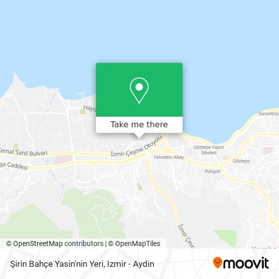 Şirin Bahçe Yasin'nin Yeri map