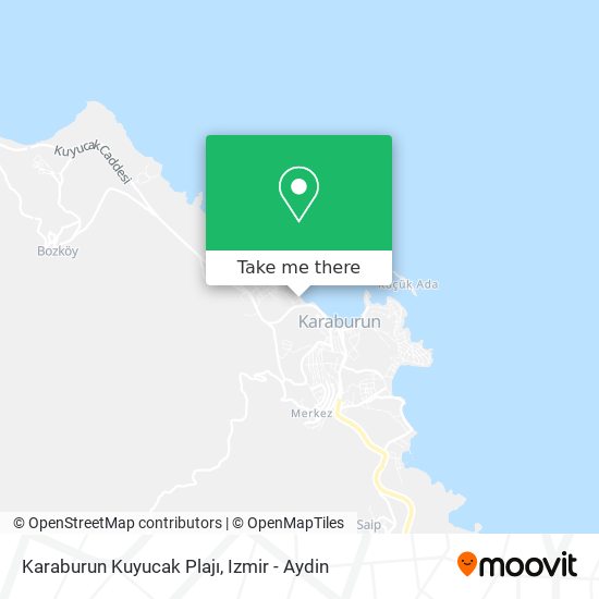 Karaburun Kuyucak Plajı map