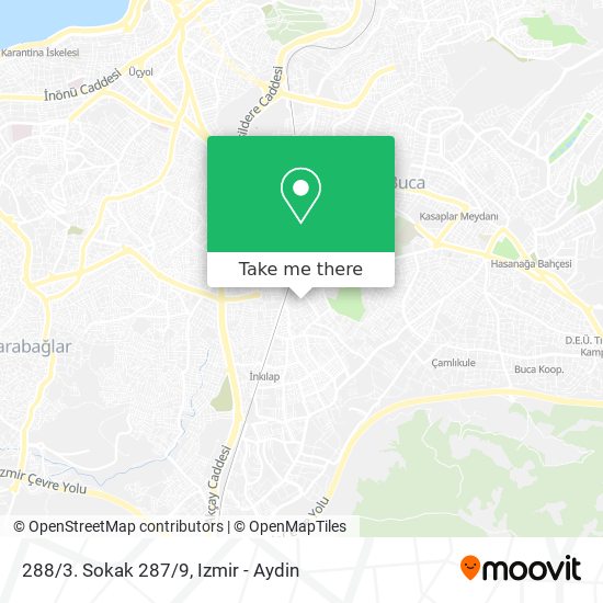 288/3. Sokak 287/9 map