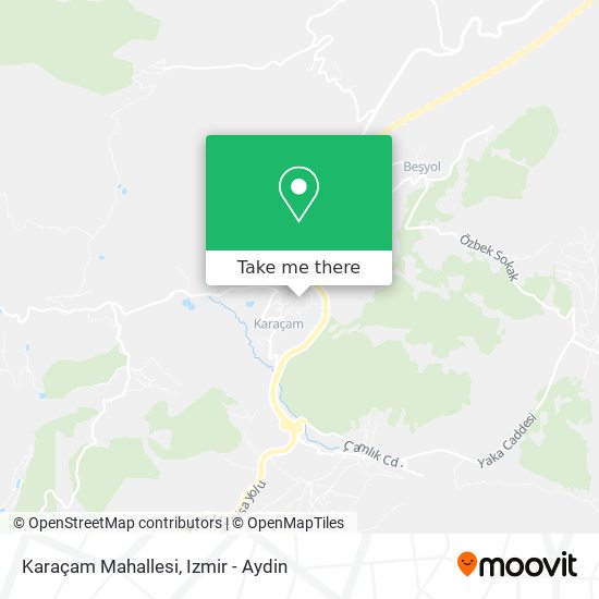 Karaçam Mahallesi map