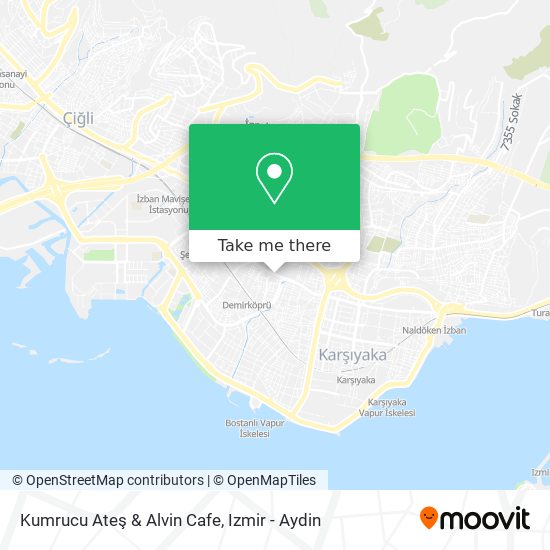 Kumrucu Ateş & Alvin Cafe map