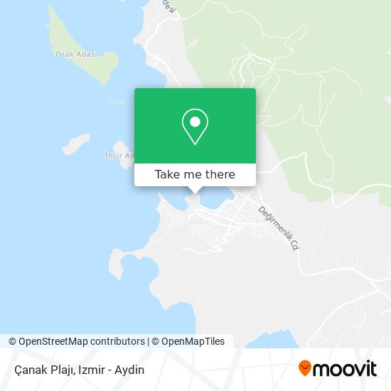Çanak Plajı map