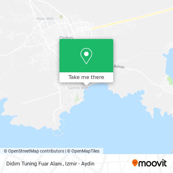 Didim Tuning Fuar Alanı. map