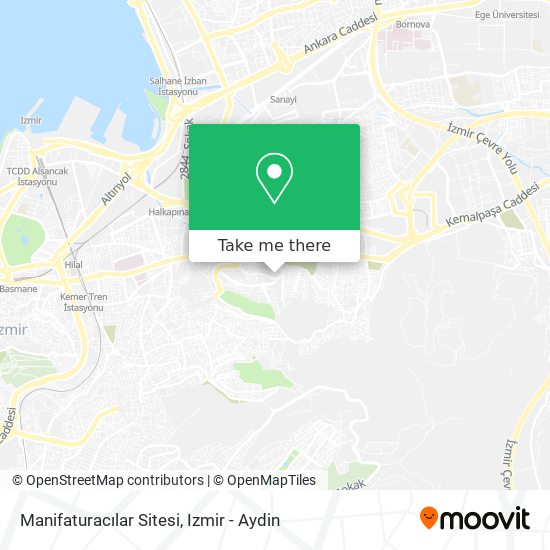 Manifaturacılar Sitesi map