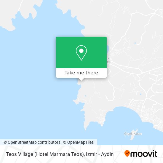Teos Village (Hotel Marmara Teos) map