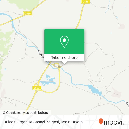 Aliağa Organize Sanayi Bölgesi map