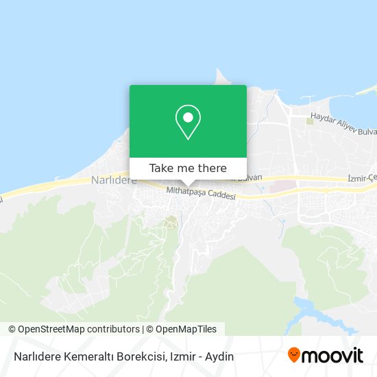 Narlıdere Kemeraltı Borekcisi map