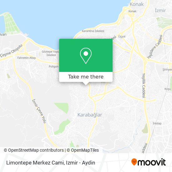 Limontepe Merkez Cami map