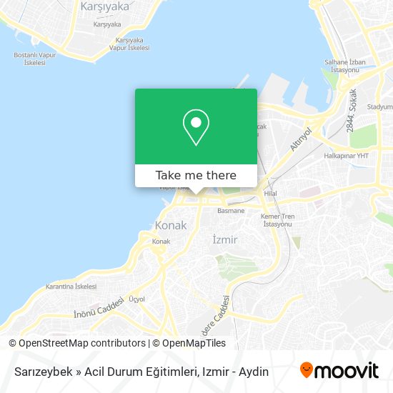 Sarızeybek » Acil Durum Eğitimleri map