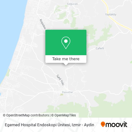 Egemed Hospital Endoskopi Ünitesi map
