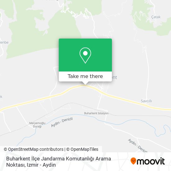 Buharkent İlçe Jandarma Komutanlığı Arama Noktası map