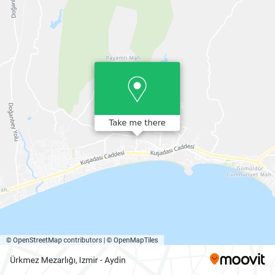 Ürkmez Mezarlığı map