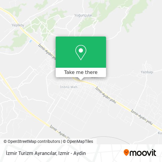 İzmir Turizm Ayrancılar map