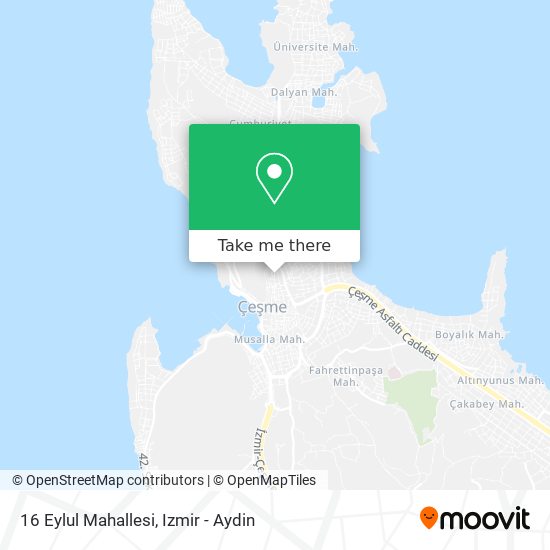 16 Eylul Mahallesi map