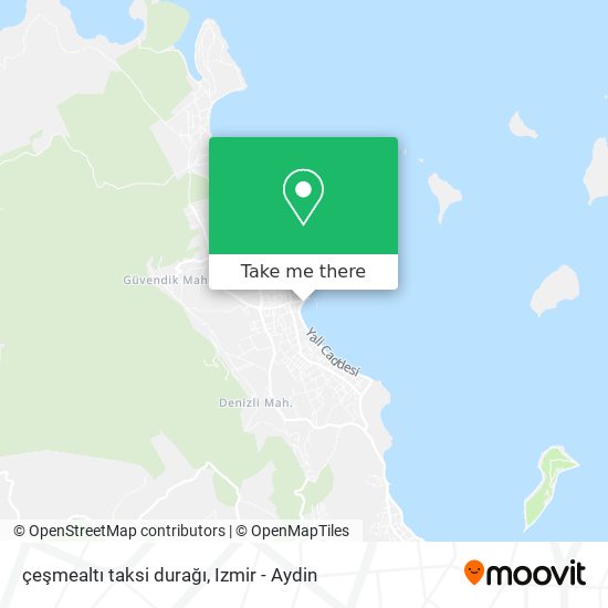 çeşmealtı taksi durağı map