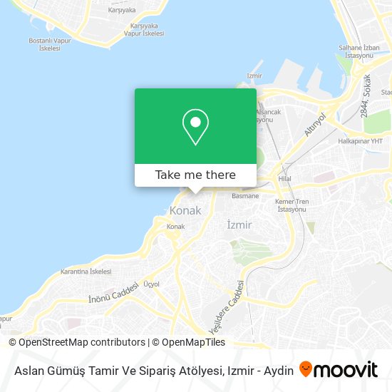 Aslan Gümüş Tamir Ve Sipariş Atölyesi map