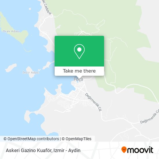 Askeri Gazino  Kuaför map