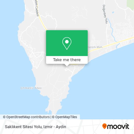 Saklıkent Sitesi Yolu map
