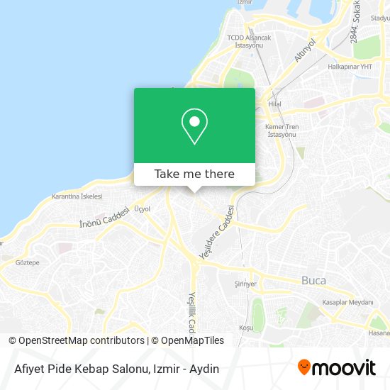 Afiyet Pide Kebap Salonu map