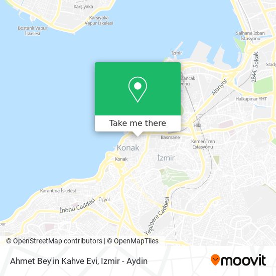 Ahmet Bey'in Kahve Evi map