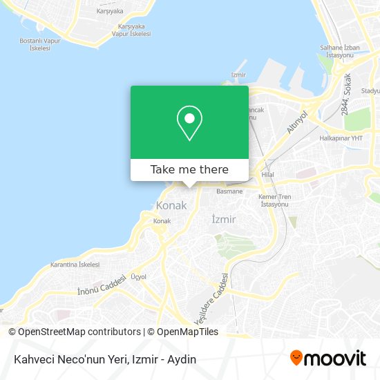 Kahveci Neco'nun Yeri map