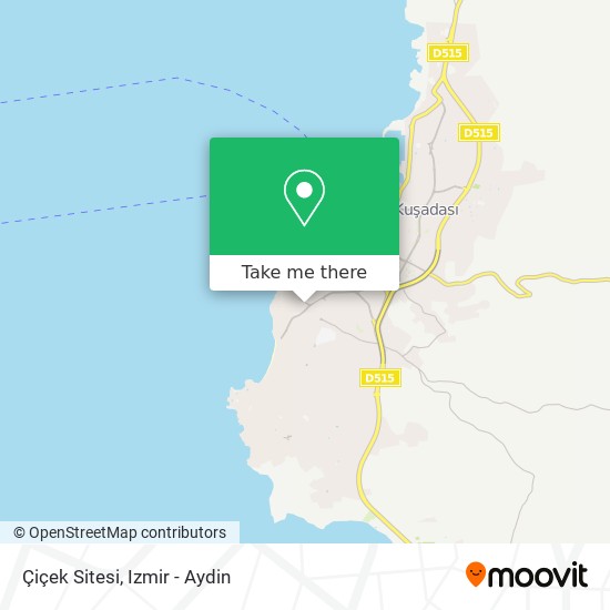 Çiçek Sitesi map