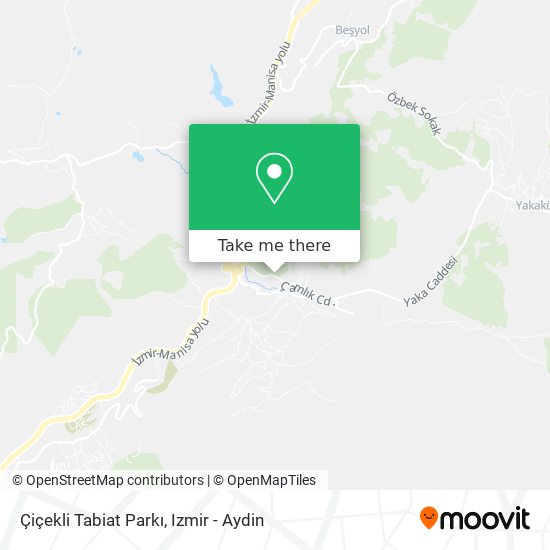 Çiçekli Tabiat Parkı map