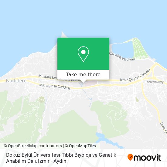 Dokuz Eylül Üniversitesi-Tıbbi Biyoloji ve Genetik Anabilim Dalı map