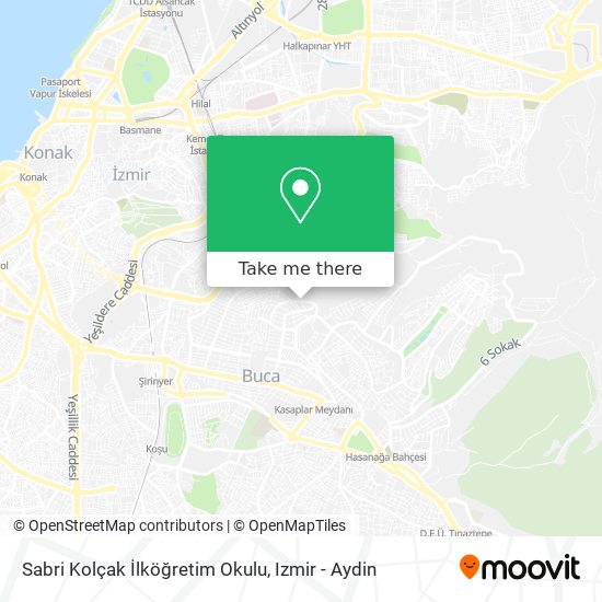 Sabri Kolçak İlköğretim Okulu map